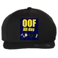 Bacon Hair Boy Oof All Day Design For Pc Vr &Amp; Video Gamers Wool Snapback Cap