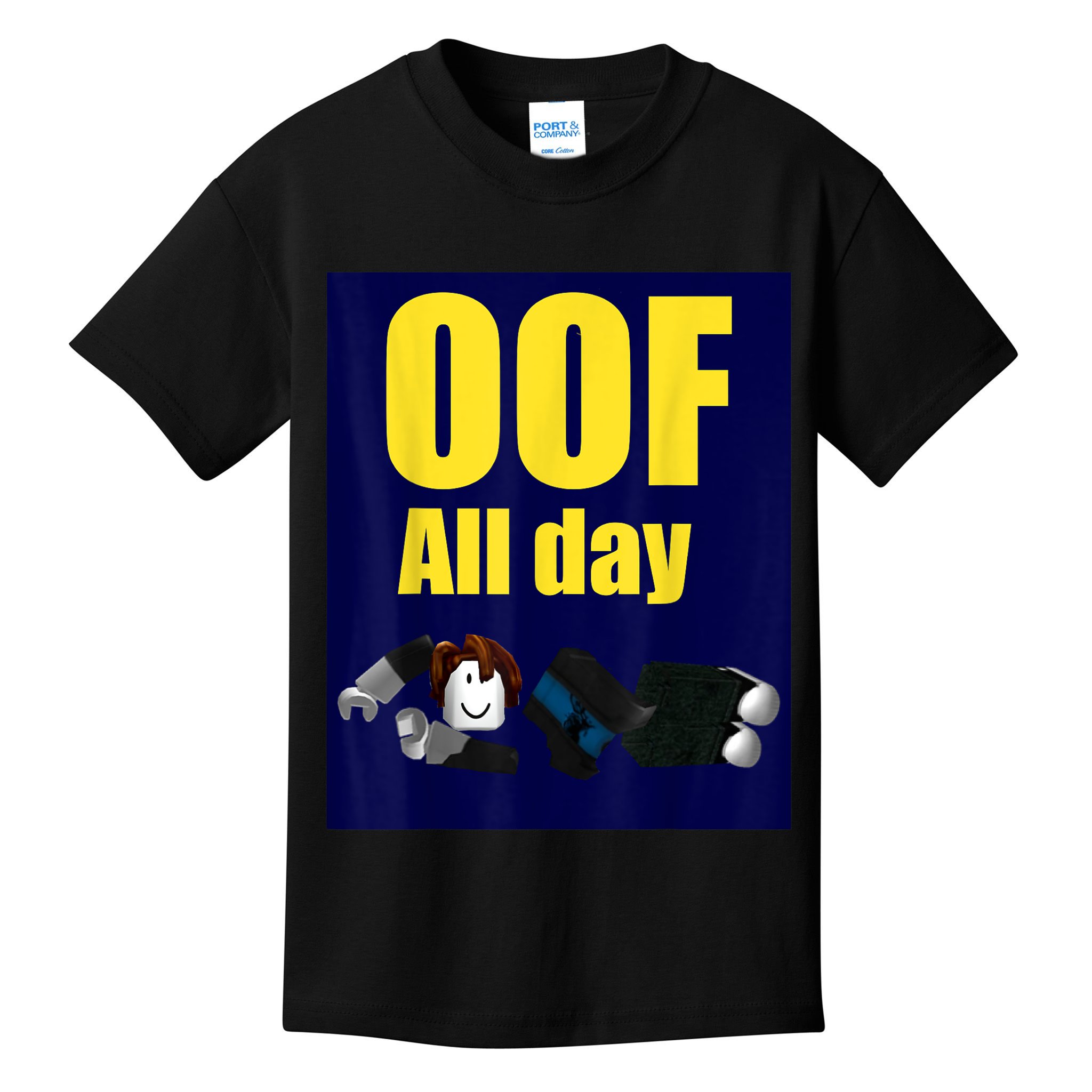 Bacon Hair Boy Oof All Day Design For Pc Vr &Amp; Video Gamers Kids T-Shirt