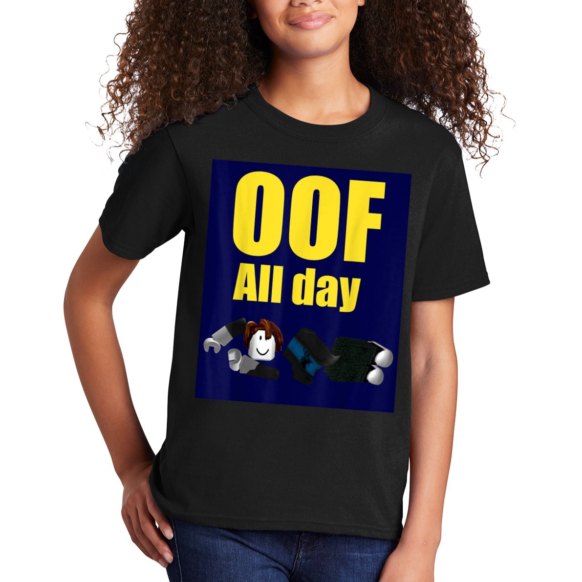 Bacon Hair Boy Oof All Day Design For Pc Vr &Amp; Video Gamers Kids T-Shirt