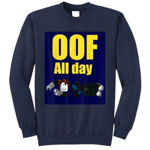 Bacon Hair Boy Oof All Day Design For Pc Vr &Amp; Video Gamers Sweatshirt