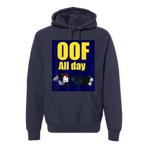 Bacon Hair Boy Oof All Day Design For Pc Vr &Amp; Video Gamers Premium Hoodie