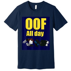 Bacon Hair Boy Oof All Day Design For Pc Vr &Amp; Video Gamers Premium T-Shirt