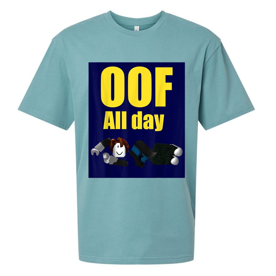 Bacon Hair Boy Oof All Day Design For Pc Vr &Amp; Video Gamers Sueded Cloud Jersey T-Shirt