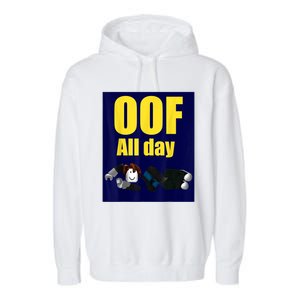 Bacon Hair Boy Oof All Day Design For Pc Vr &Amp; Video Gamers Garment-Dyed Fleece Hoodie