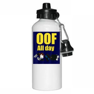 Bacon Hair Boy Oof All Day Design For Pc Vr &Amp; Video Gamers Aluminum Water Bottle