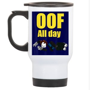 Bacon Hair Boy Oof All Day Design For Pc Vr &Amp; Video Gamers Stainless Steel Travel Mug