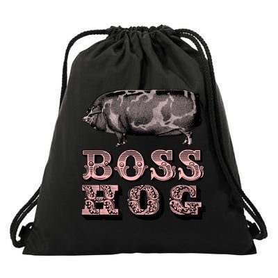Boss Hog Drawstring Bag