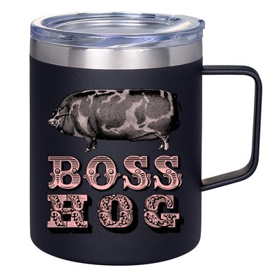 Boss Hog 12oz Stainless Steel Coffee Mug