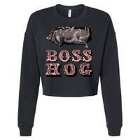 Boss Hog Cropped Pullover Crew