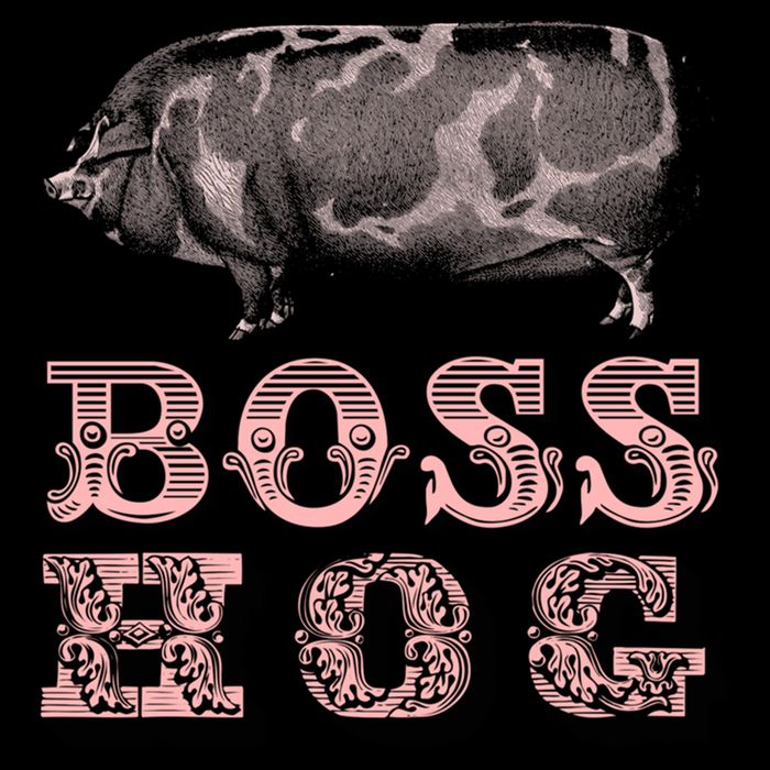 Boss Hog Cropped Pullover Crew