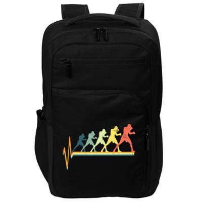 Boxing Heartbeat Boxer Gift Love Impact Tech Backpack