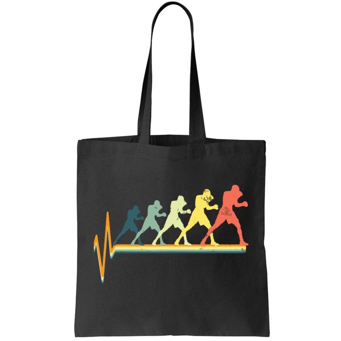 Boxing Heartbeat Boxer Gift Love Tote Bag