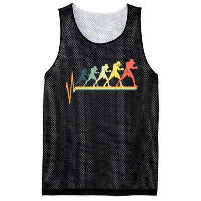 Boxing Heartbeat Boxer Gift Love Mesh Reversible Basketball Jersey Tank