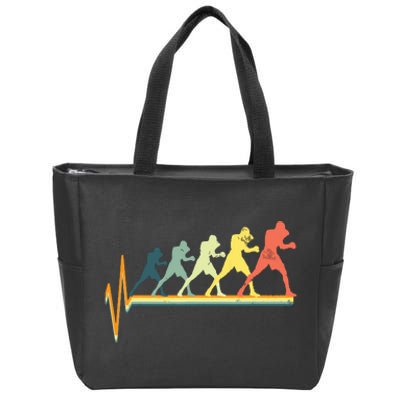 Boxing Heartbeat Boxer Gift Love Zip Tote Bag