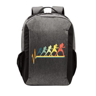 Boxing Heartbeat Boxer Gift Love Vector Backpack