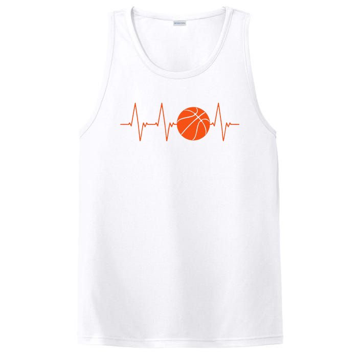 Basketball Heartbeat Bball Gift PosiCharge Competitor Tank