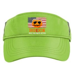 Build Halloween Better Halloween Biden Supporter Cool Gift Adult Drive Performance Visor