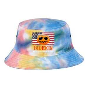 Build Halloween Better Halloween Biden Supporter Cool Gift Tie Dye Newport Bucket Hat