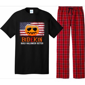 Build Halloween Better Halloween Biden Supporter Cool Gift Pajama Set