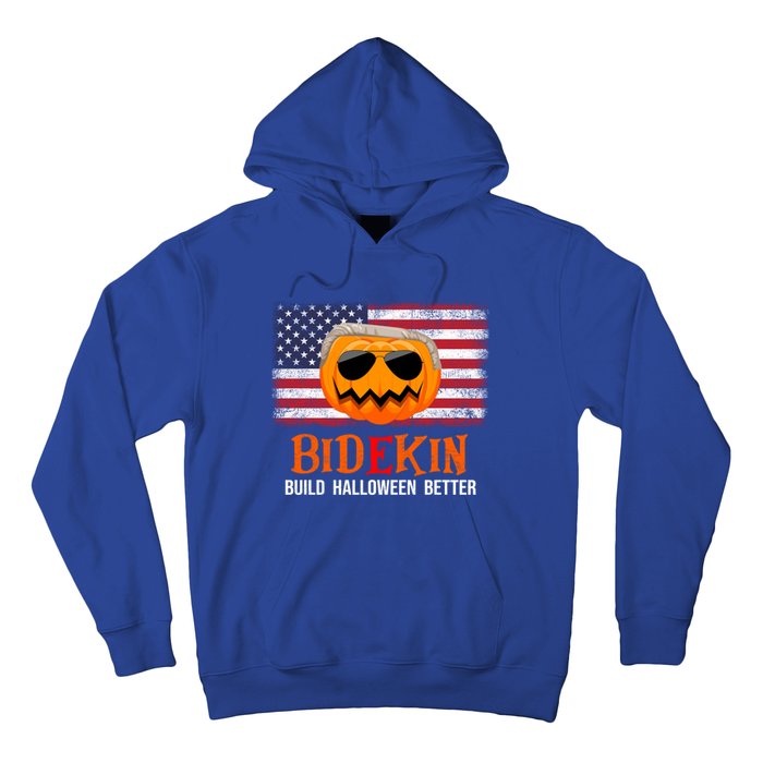 Build Halloween Better Halloween Biden Supporter Cool Gift Hoodie