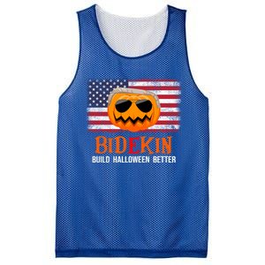 Build Halloween Better Halloween Biden Supporter Cool Gift Mesh Reversible Basketball Jersey Tank