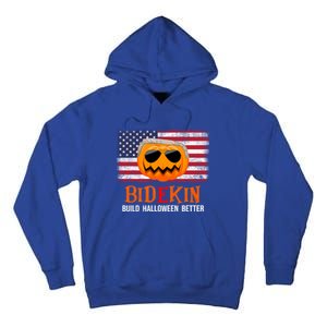 Build Halloween Better Halloween Biden Supporter Cool Gift Tall Hoodie