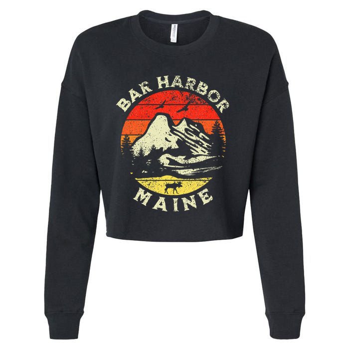 Bar Harbor Cropped Pullover Crew