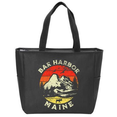 Bar Harbor Zip Tote Bag