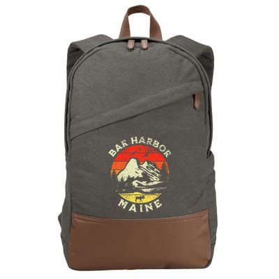 Bar Harbor Cotton Canvas Backpack