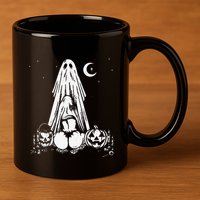 Boojob Halloween Boo 11oz C Handle Ceramic Mug