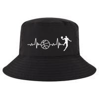 Basketball Heartbeat Basketball lovers player Cool Comfort Performance Bucket Hat
