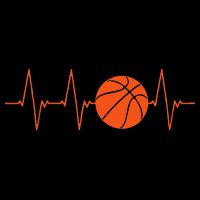 Basketball Heartbeat Basketball lovers player Zip Tote Bag