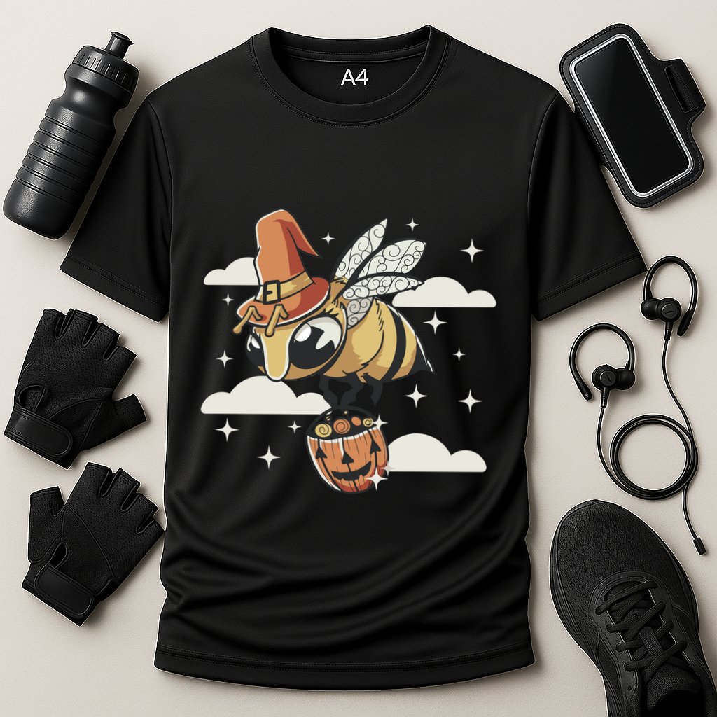 Bumblebee Halloween Cooling Performance Crew T-Shirt