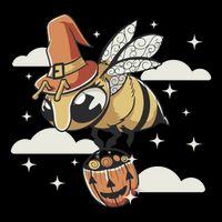 Bumblebee Halloween 7-Panel Snapback Hat