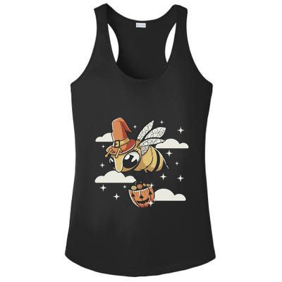 Bumblebee Halloween Ladies PosiCharge Competitor Racerback Tank