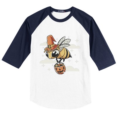 Bumblebee Halloween Baseball Sleeve Shirt