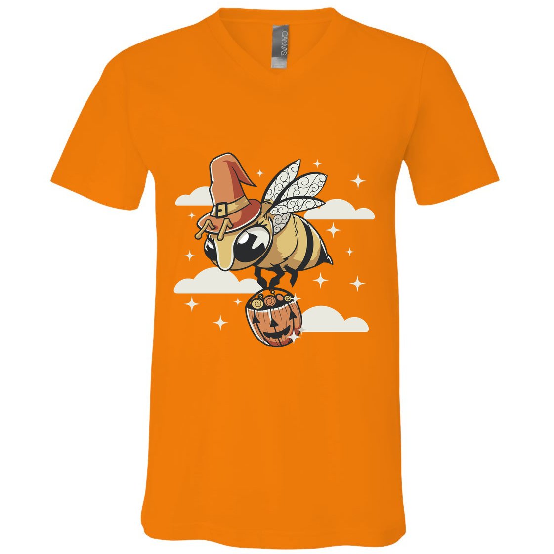 Bumblebee Halloween V-Neck T-Shirt