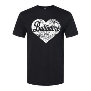 Baltimore Heart Softstyle CVC T-Shirt