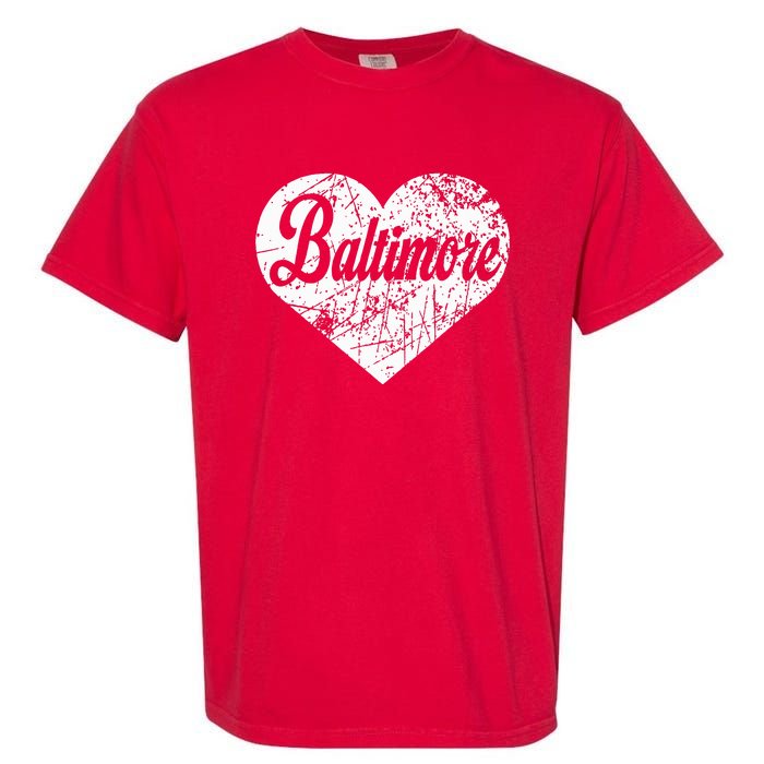 Baltimore Heart Garment-Dyed Heavyweight T-Shirt