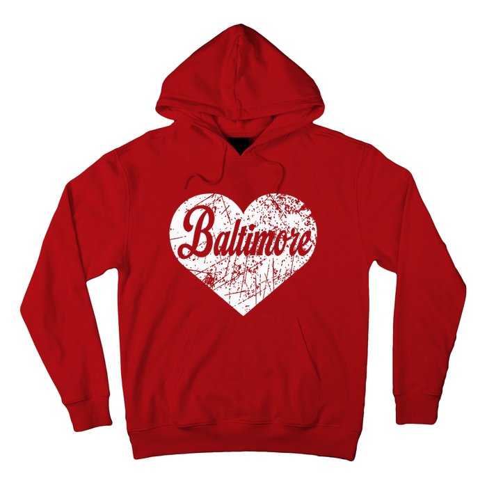 Baltimore Heart Hoodie