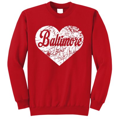 Baltimore Heart Sweatshirt