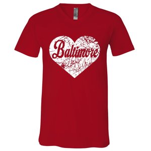 Baltimore Heart V-Neck T-Shirt