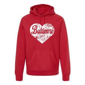 Baltimore Heart Premium Hoodie