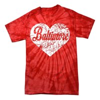 Baltimore Heart Tie-Dye T-Shirt