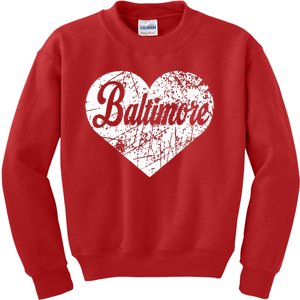 Baltimore Heart Kids Sweatshirt