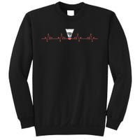 Badminton Heartbeat Sweatshirt