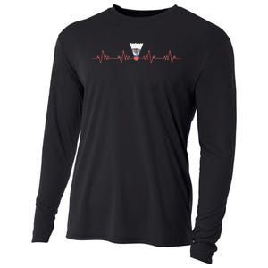 Badminton Heartbeat Cooling Performance Long Sleeve Crew