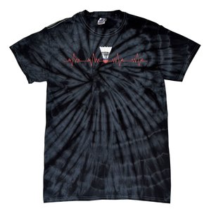 Badminton Heartbeat Tie-Dye T-Shirt