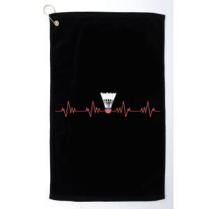 Badminton Heartbeat Platinum Collection Golf Towel