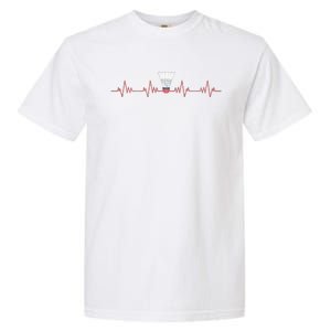 Badminton Heartbeat Garment-Dyed Heavyweight T-Shirt